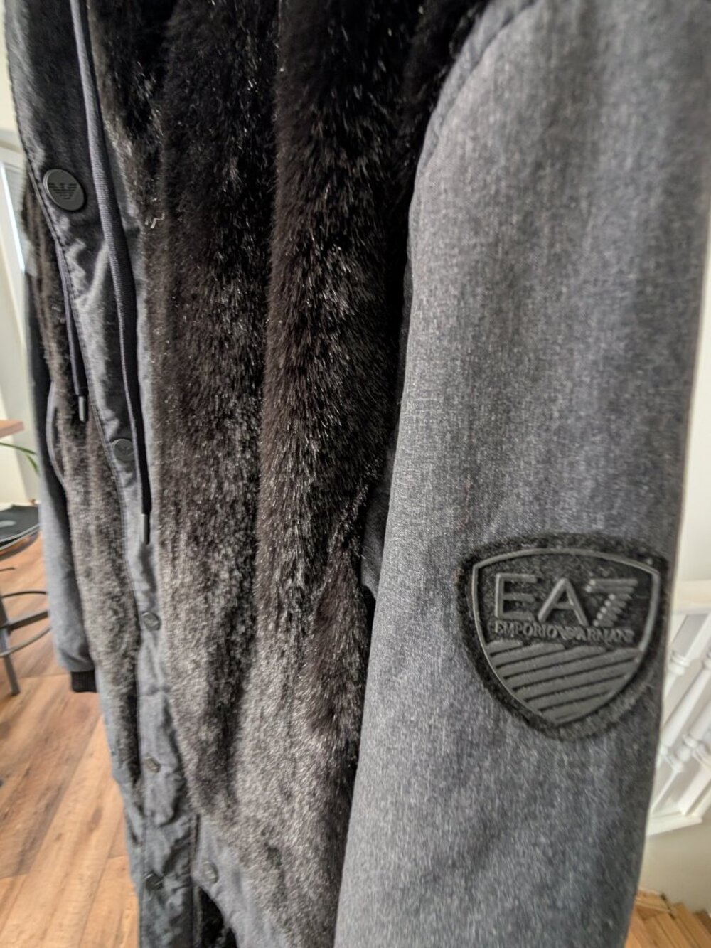 Emporio Armani Original Men's Parka Jacket - Fits XL (See Measurements)